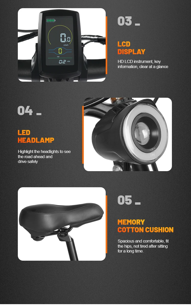 20 inch electric folding bike