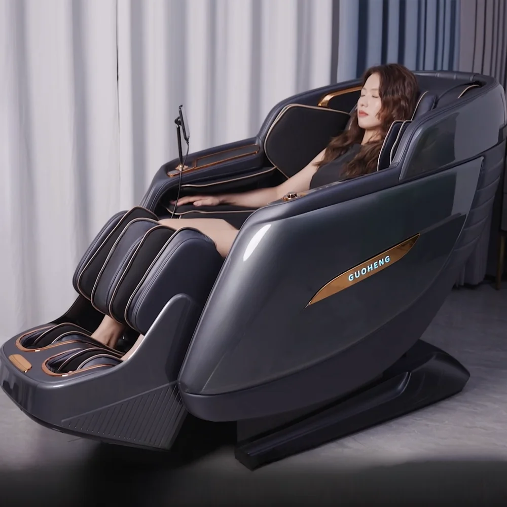 Control Sillon Masajeador zero Gravity 4d Electrico Espalda Y Cuello Dubai Tech Dual Movement Massage Chair 2025