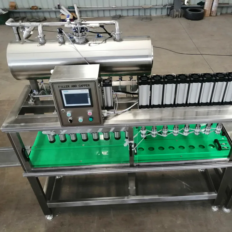 Manual Beer Bottle Filling Machine Beer Bottling Capping Filling Machine Beer Filler