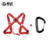 Red shoulder strap combination