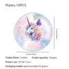 Plato de papel de 7 pulgadas, 10 unidades