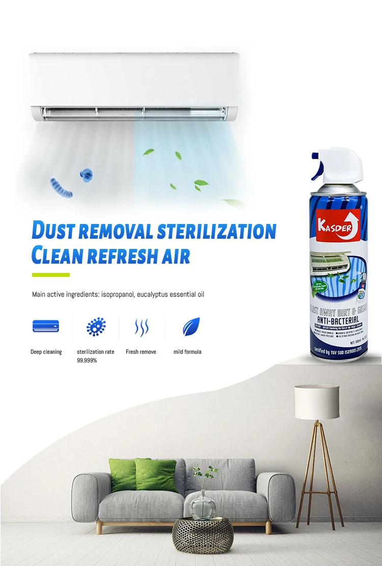 New Products 500ml Visible Home Car Air Conditioner Cleaner Foam Ac