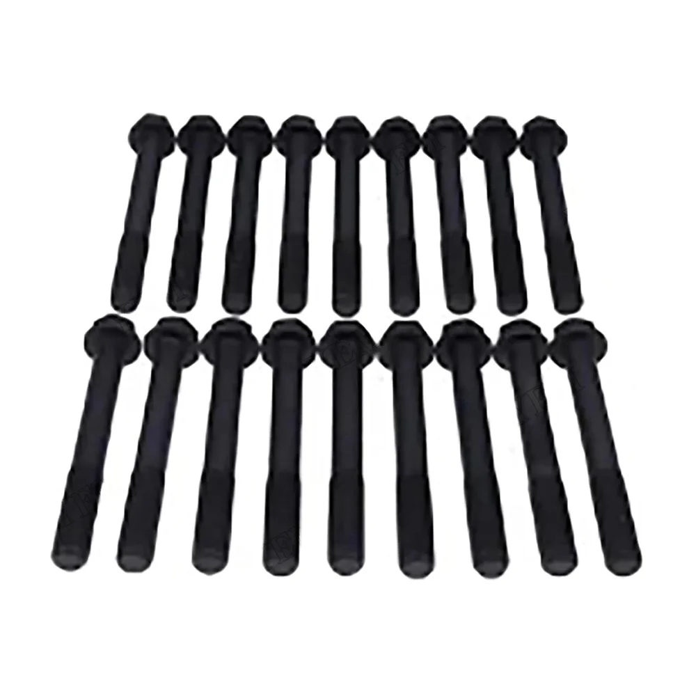 18Pcs Cylinder Head Bolt 7256720 for Doosan Engine D34 Bobcat Loader S770 S740 S750 S850 A770 T750 T870 T740 T770