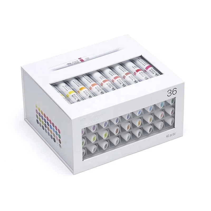 Multiple Color Style Rigid Cardboard Paper Boxes Big Size Packaging Boxes for Paint Pigment Packaging