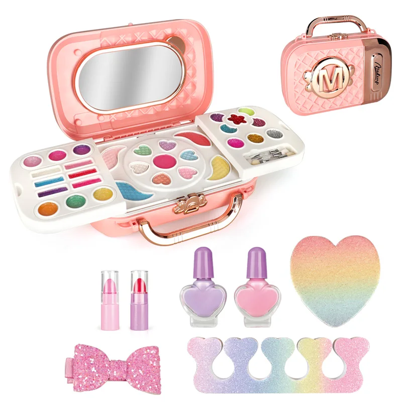 ZYRA TOYS ZR-24 Non-Toxic Makeup Toy Set for Girls - Safe, Natural