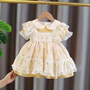 Summer New Girls Clothing Girl Princess Skirt Girl Flower Skirt Korean Fashion Dress Clothes for Kids
