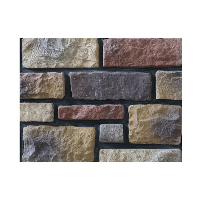 Heat Resistant Lightweight Manufactured Limestone Design Faux Cement Mold Artificial Stone Wall Panel
