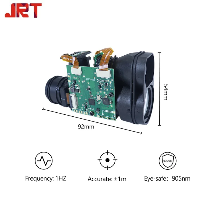 Pulse Infiray Lrf Laser Rangefinder Module TTL Interface Laser Distance Sensor 500m for Golf Rangefinder