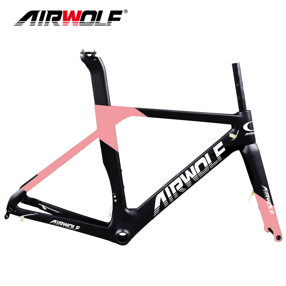 2021 New Carbon Road Bike Frame With Disk Rotor 140/160mm Carbon Frame