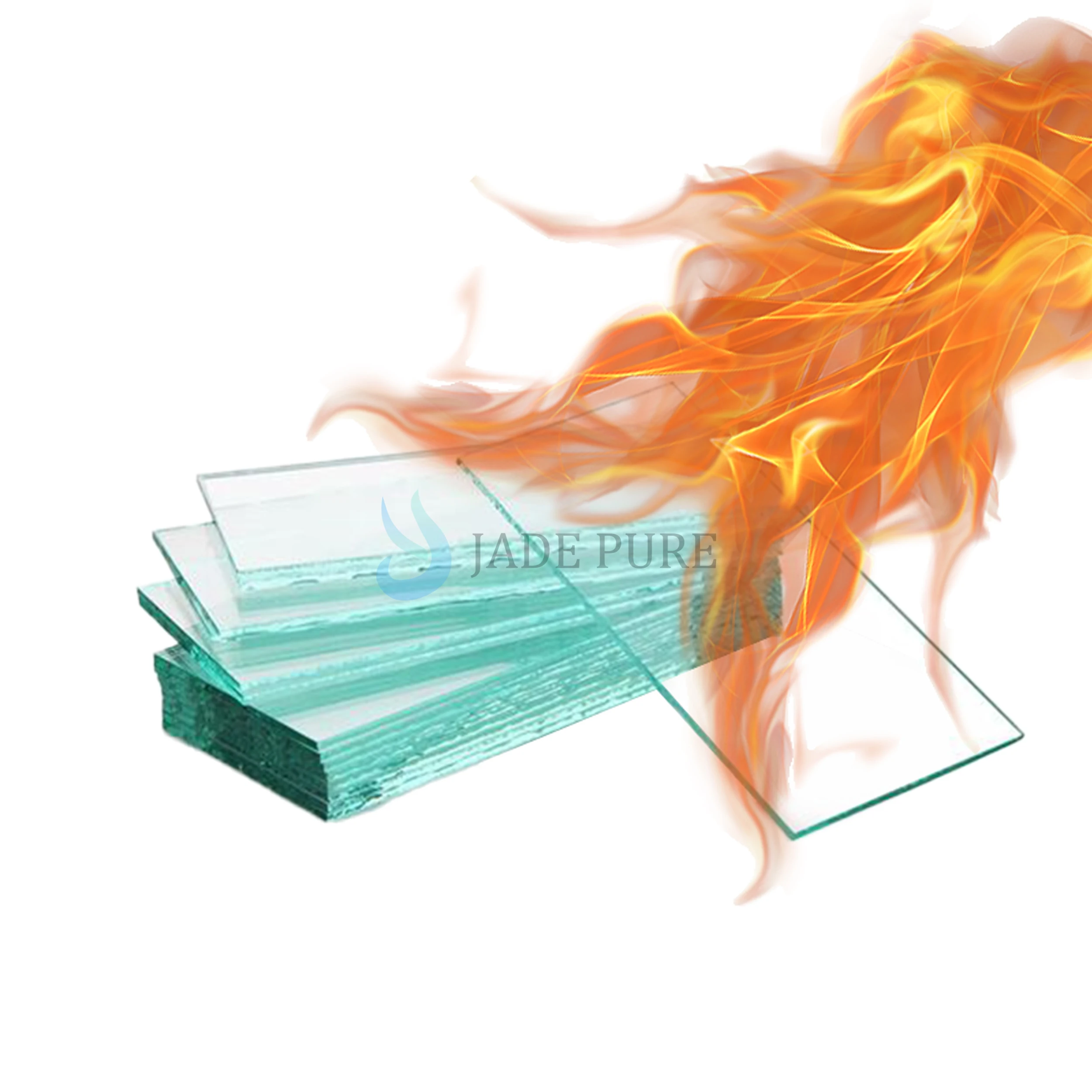 Single Layer Fireproof Glass for Residential Window Systems