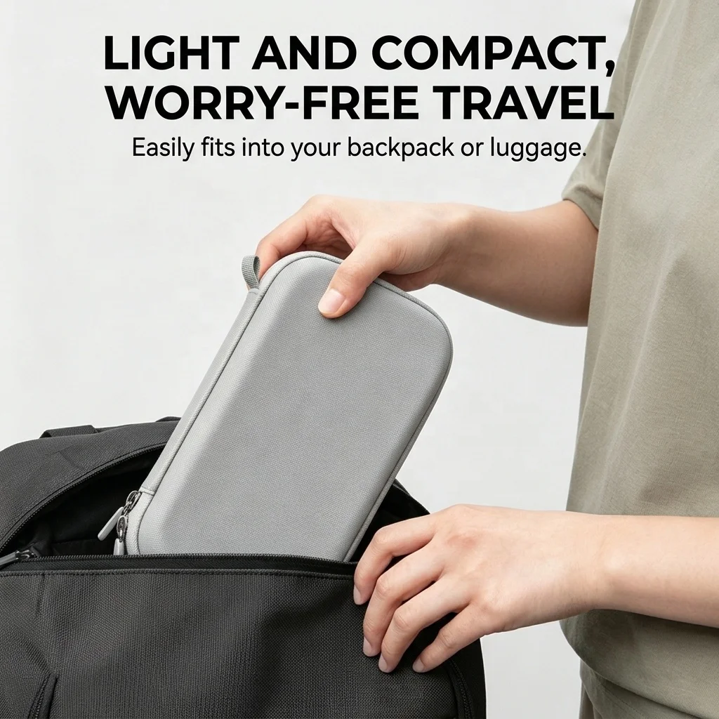 Custom EVA Protective Case For Pocket 4 — OEM Factory Wholesale Pack: Waterproof, Shockproof, And Dustproof Gimbal Camera Case_voghion.com