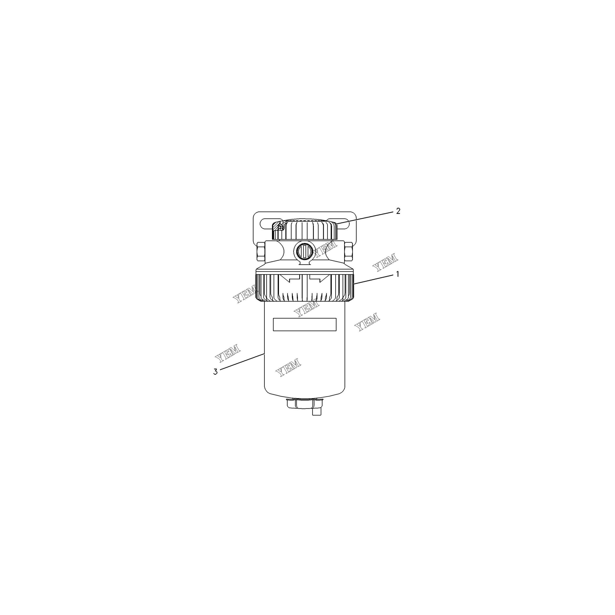 113-3632 ADAPTER-FAN IT28G for Caterpillar Genuine Engine Parts