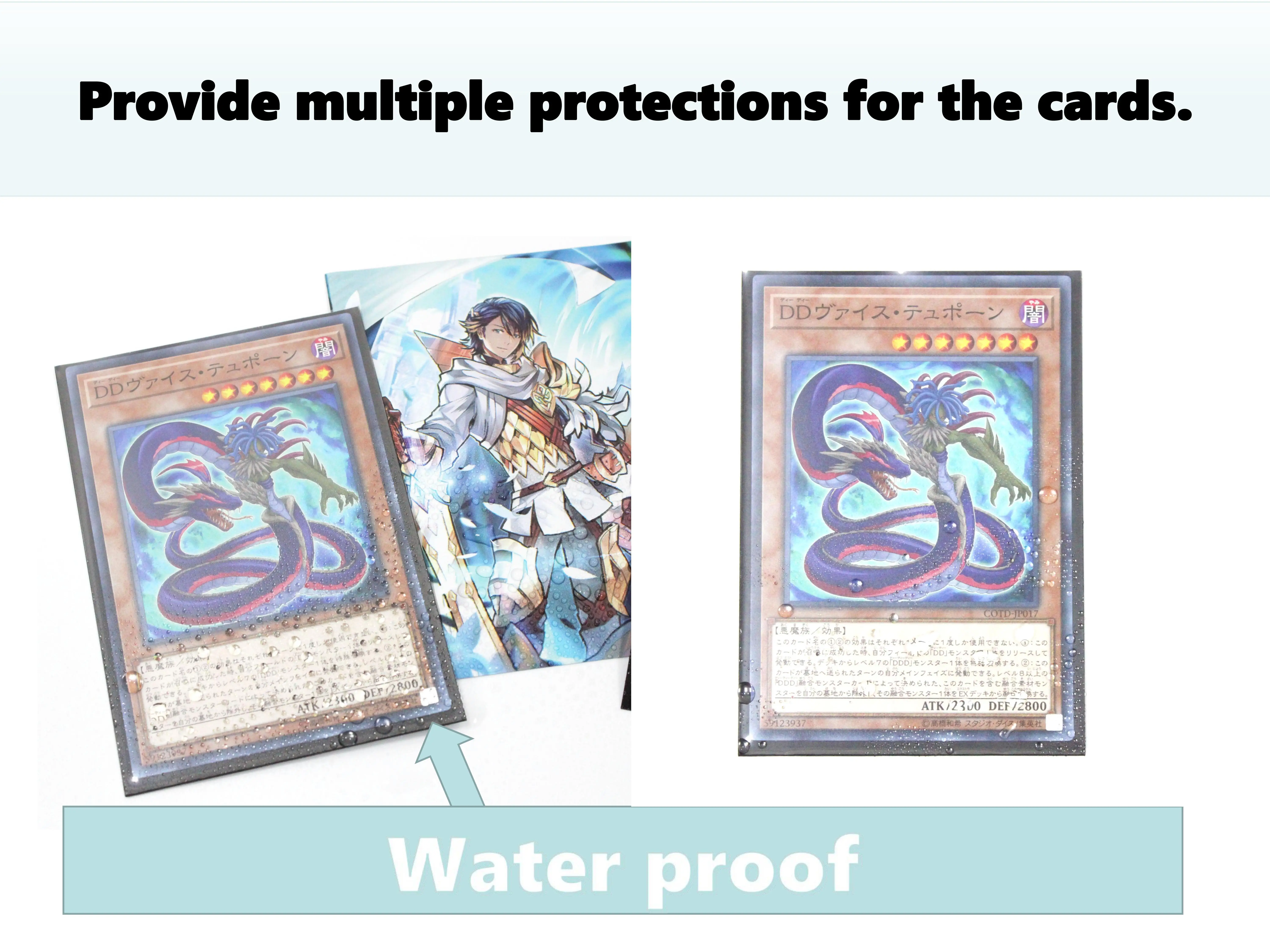 Anime Art Print Card Sleeves Yugioh Mtg Tcg Custom Printed Cards