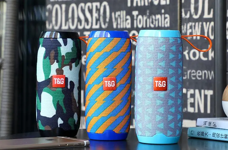 TG106 wireless portable fabric speaker BT with subwoofer & waterproof IPX4 hot sell speaker BT portable - ANKUX.COM