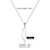 11-A Titanium Steel Necklace [Silver]