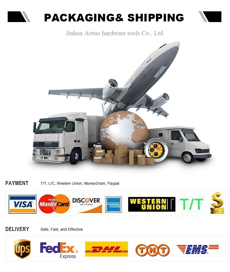 Packaging & shipping specifications