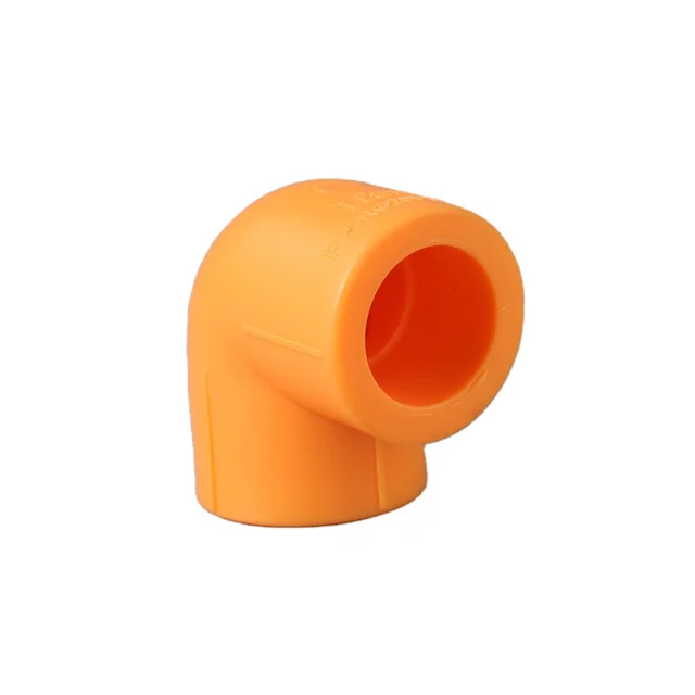 Orange Professional Factory Price Pipe Accessories for Water Hose Elbow PPR Fittings