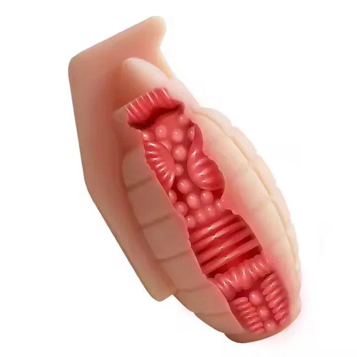 granate sex spielzeug SATISFYER - DOUBLE BALL-R SILIKONDILDO GRANAT main image 0