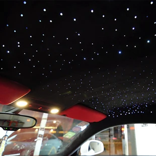 車の天井、家の屋根、光ファイバーの星空天井照明用の5Wキラキラ輝く