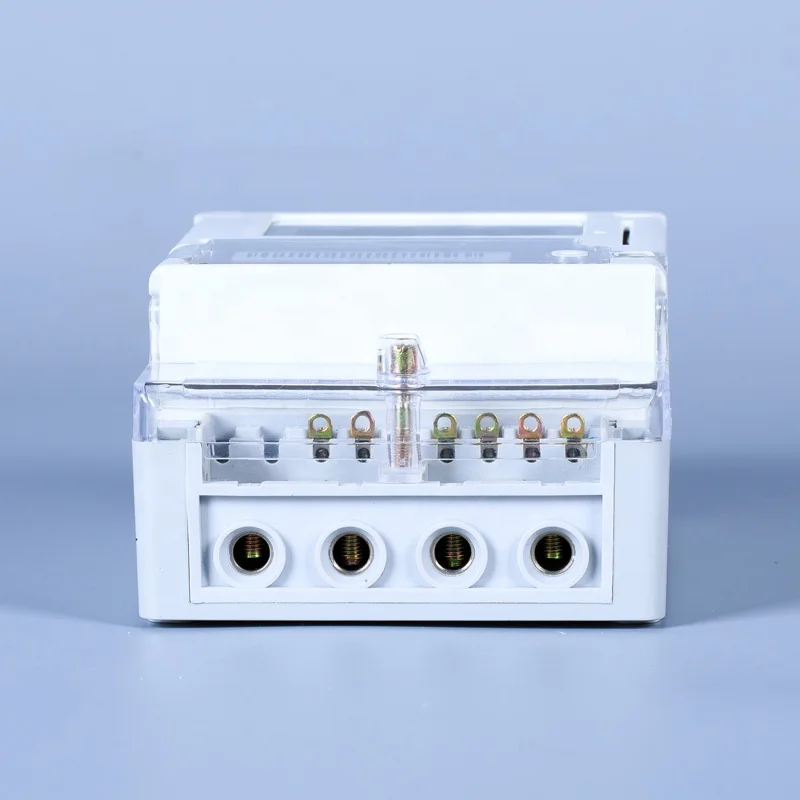 Remote Connection Lora Communication Single Phase Cost Control Pluggable Smart Energy Meter