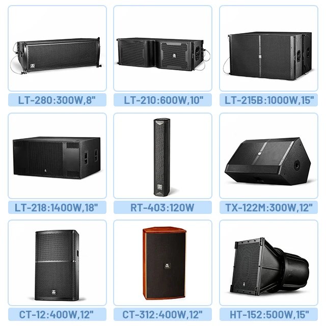 Dual 6 Inch  Line Array Speaker