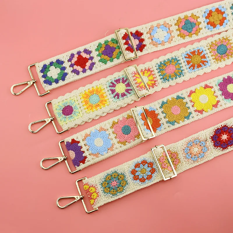 完売品⭐︎gypsohila⭐︎Daisy Crochet Strap[Long] GYPSOHILA携帯ストラップ Daisy Crochet Strap[Long] | gypsohila