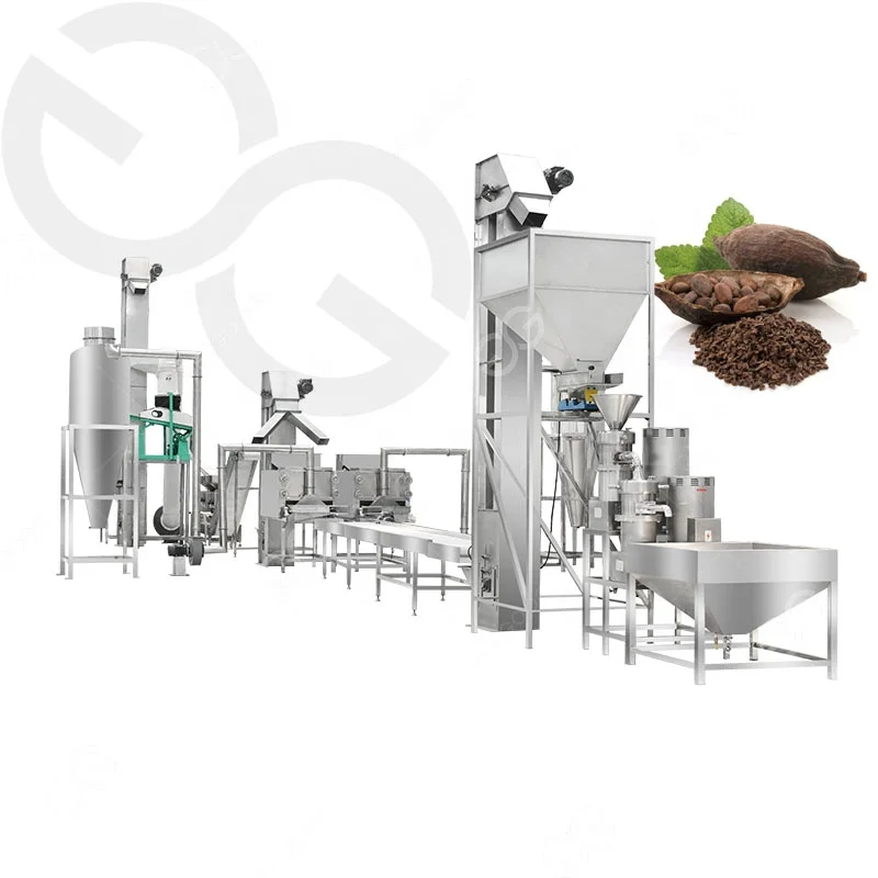 Gelgoog Cacao Powder Grinder Cocoa Beans Processing Machine Price