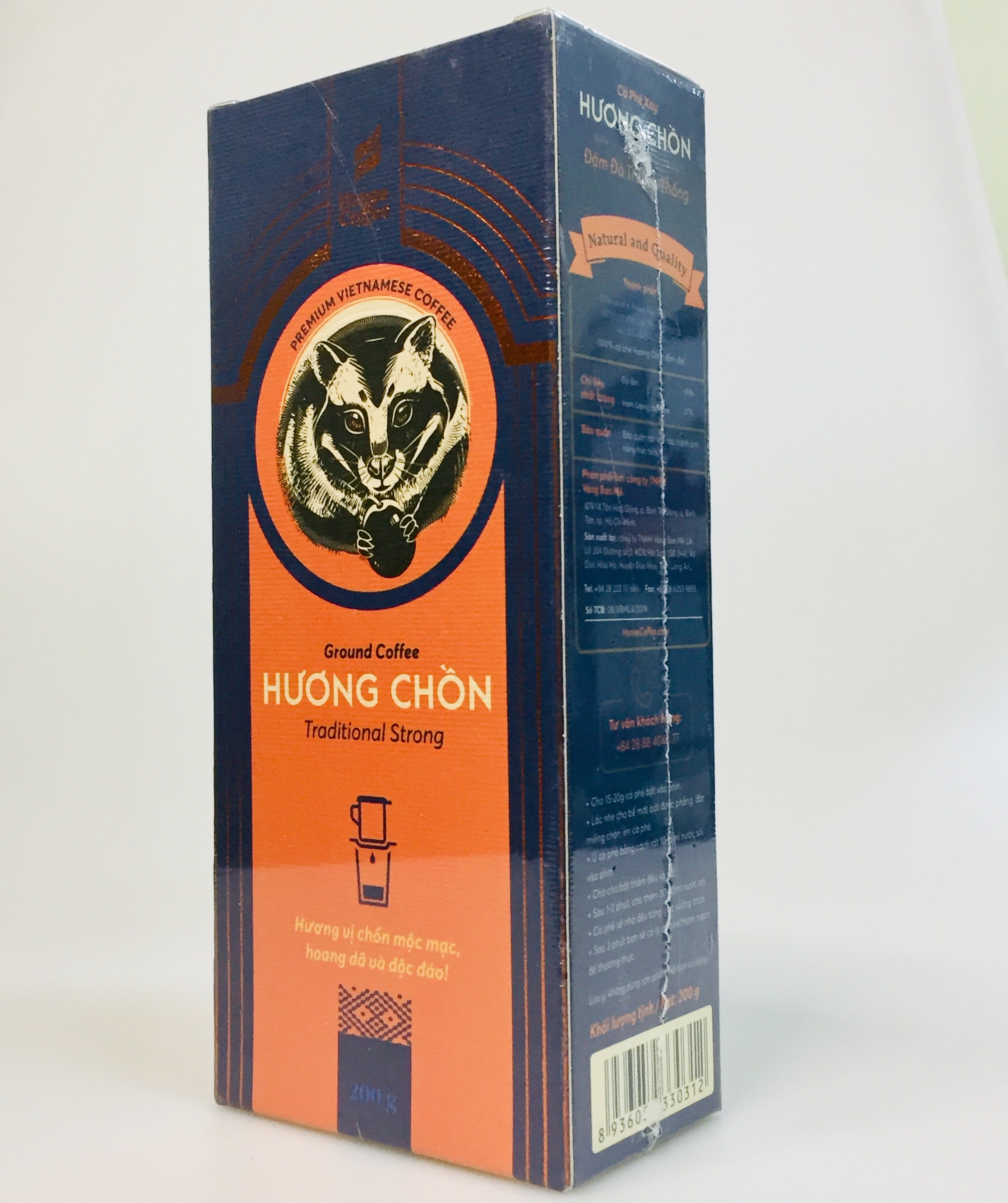 Hone Coffee HUONG CHON グラウンドコーヒー 200g Hương Chồn Premium 200g — Honee Coffee