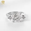 White Gold/White D Color Diamond