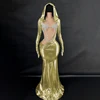 Oro con cristalli d'argento