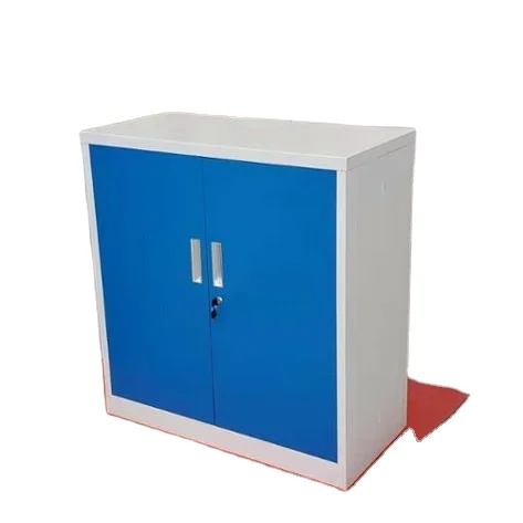 Высококачественная офисная мебель, Легко собранный складной шкаф из нержавеющей стали, металлический шкаф для хранения документов