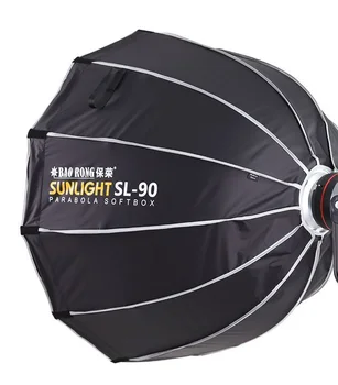 TRIOPO Softbox SL-60, SL-70, SL-90, SL-120 60cm 70cm 90cm 120cm Parabolic Softbox with Bowens Mount for Photography Lighting Kit detail image