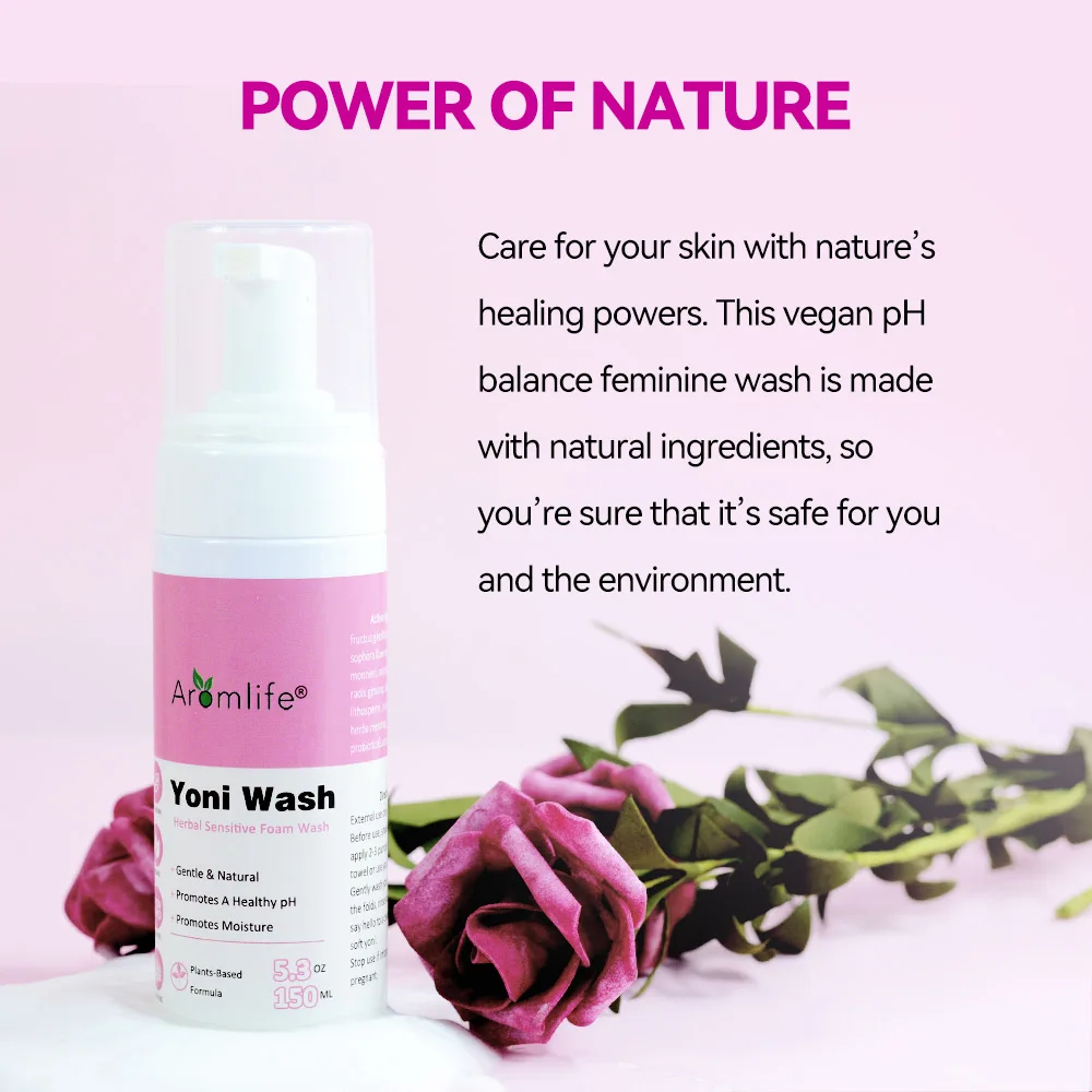 Aromlife Natural Herbal Vaginal Yoni Feminine Wash Women Hygiene Odor ...