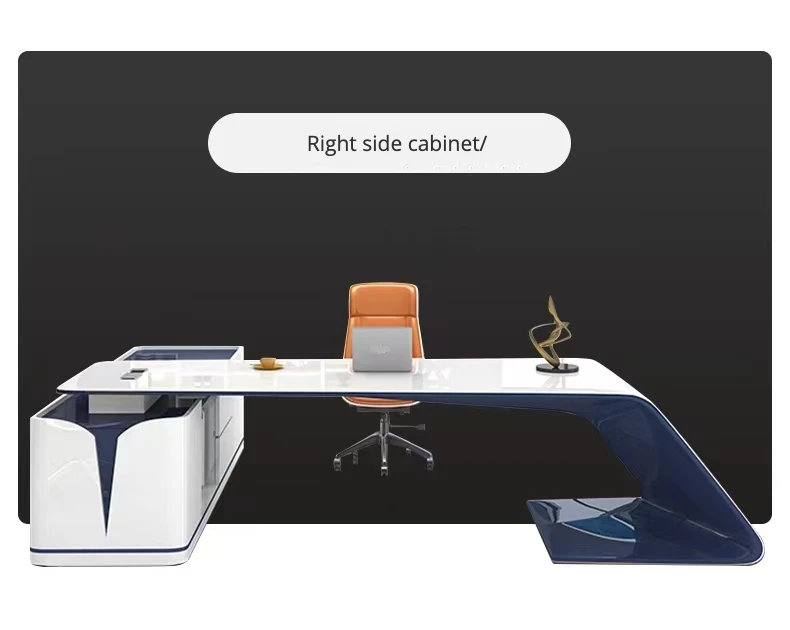 Kd14 Escritorio Office Furniture Boss Desk Table Manager Ceo Luxury