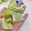 Piedra bruta de jade limón