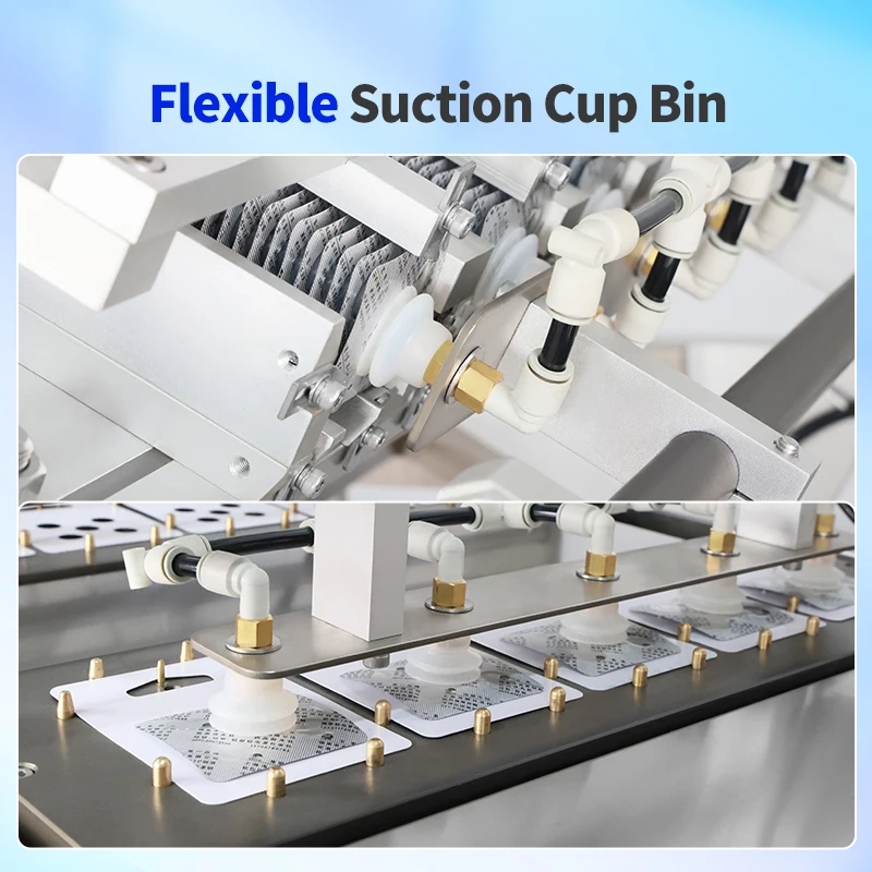 Rich Packing Automatic Tablet Capsule Blister Cardboard Machinery Sealing Packaging Blister Card Packing Machine