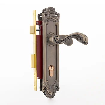 wholesale wenzhou classic door mortis locks combo with key pin tumbler cylinder door lock complete set