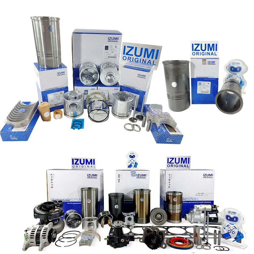 Suku Cadang Mesin Diesel IZUMI ORIGINAL N14 – Kit Perbaikan dan Perawatan Ulang (Overhaul/Rebuild) dengan Liner untuk CUMMINS