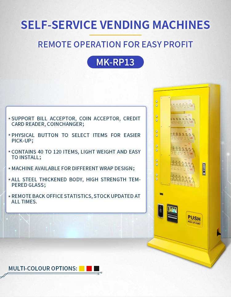 Multifunctional Allweather Vending Machine Factory Direct Low Price