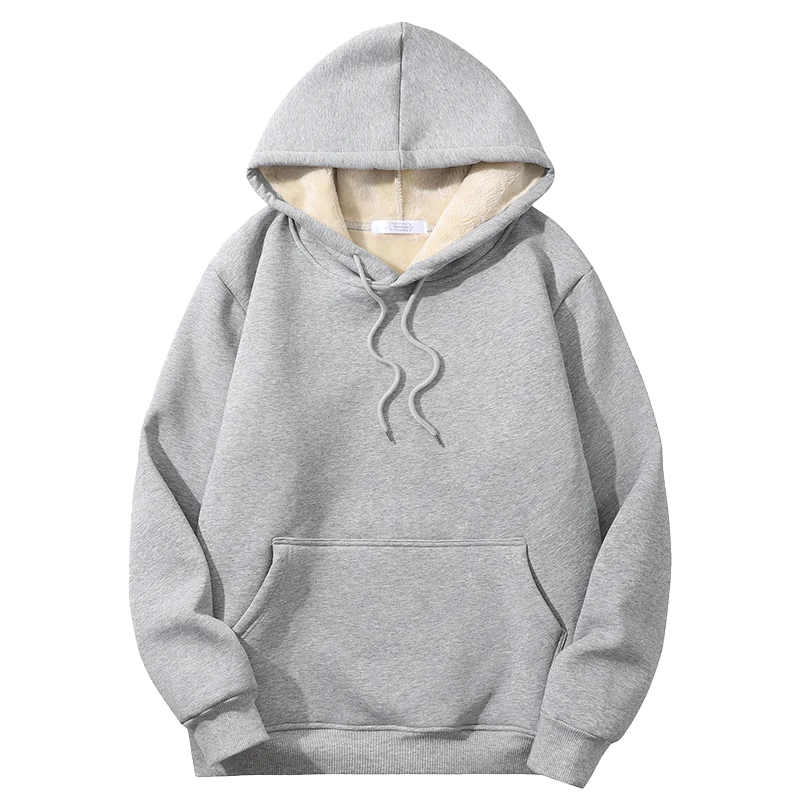 Solid Navy Blue Zipper Jacket Hoodies Sweatshirt For Men By