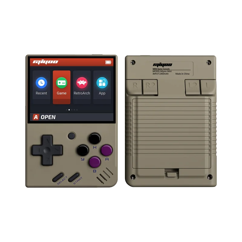 Miyoo Mini 2.8 inch portable Retro Handheld Game Console IPS screen Linux System Pocket game player for PS1 GBA SFC MD