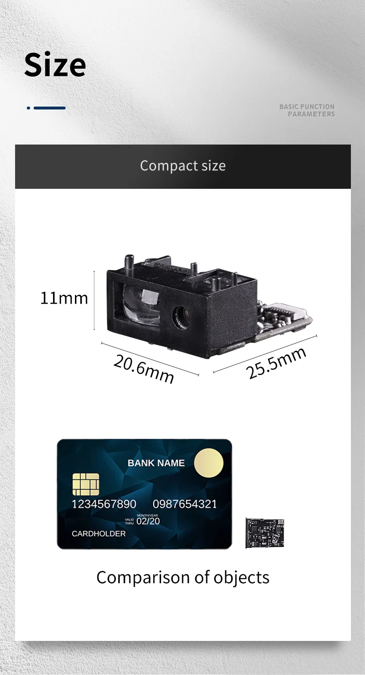 Digital Distance Module Laser Measure Sensor UART TTL S232 RS485 High ...