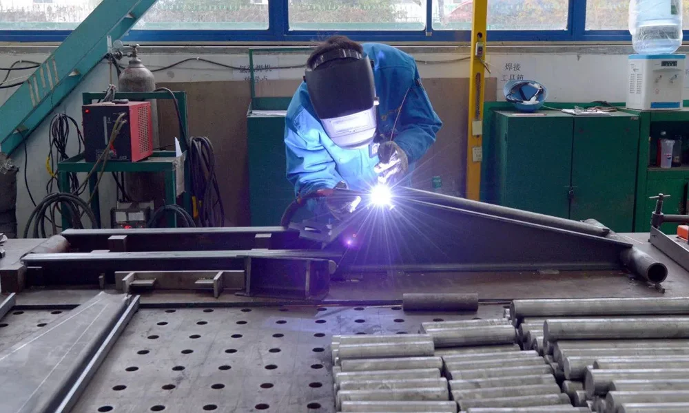 Heavy Custom Metal Bracket Structural Steel Welding Fabrication Parts