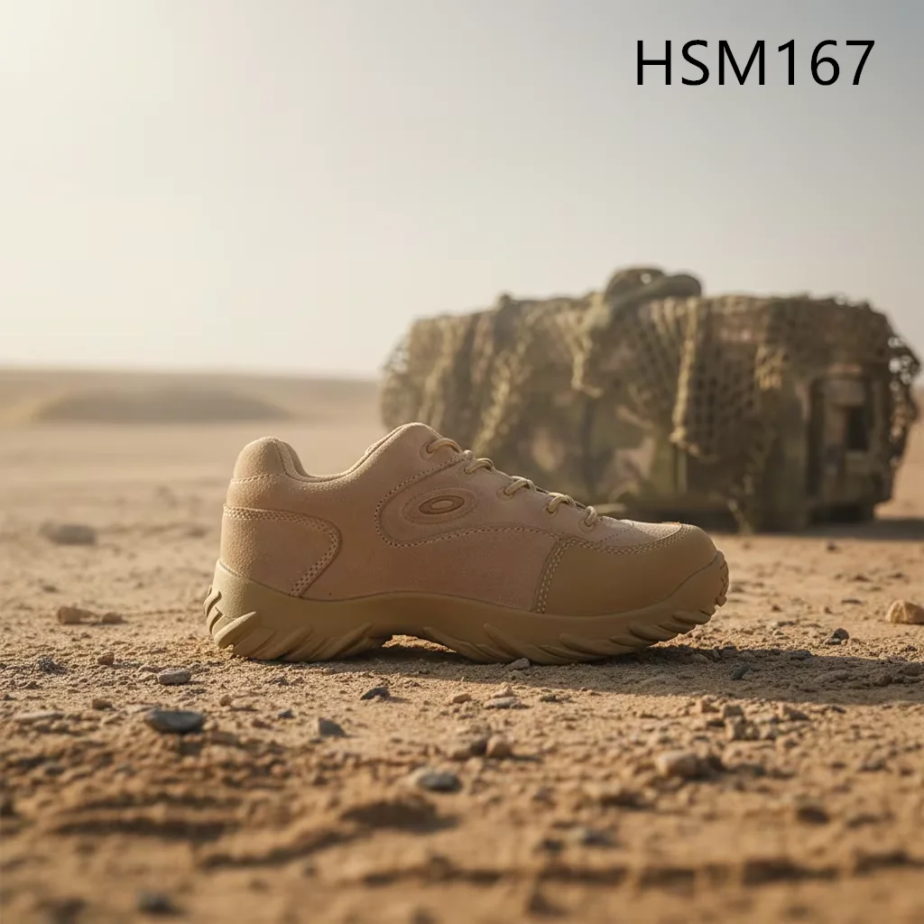 LXG,4 Inch Abrasion Resistant Stitching Rubber Outsole Desert Shoes Caving Raptor Tactical Patrol Boots for Expedition HSM167