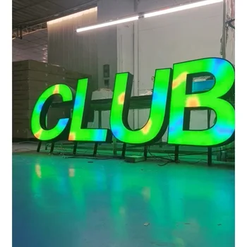 acrylic 3d letter sign indoor 3d acrylic led lettering sign led sign board letter signage manufacturer