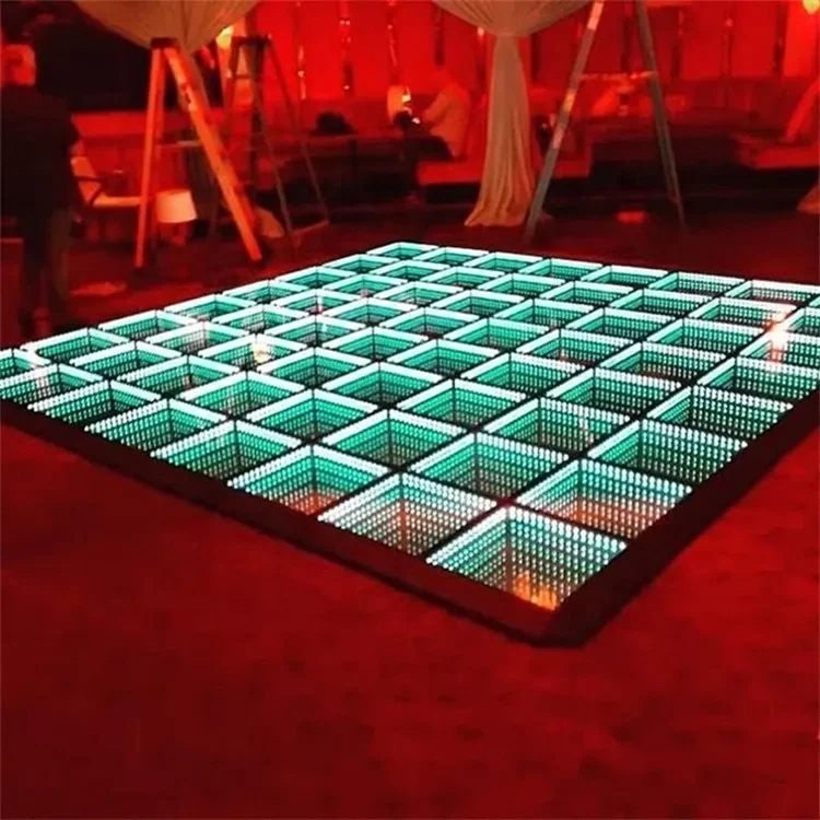 Led floor panel Best Price LED Matrix Light Led Interactive Light Neon Dance Floor For Sale