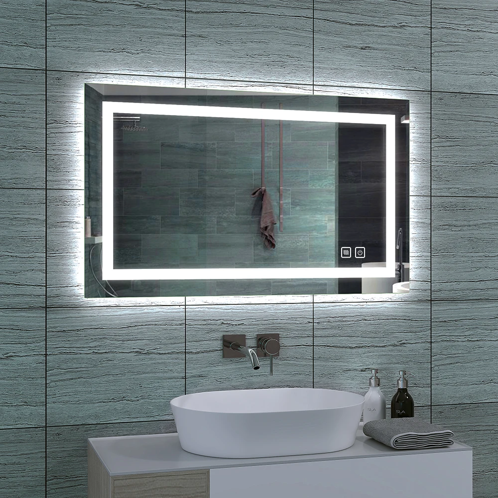 Full Length Spa Led Salon Mirror Smart Led Lighted Dressing Mirror With