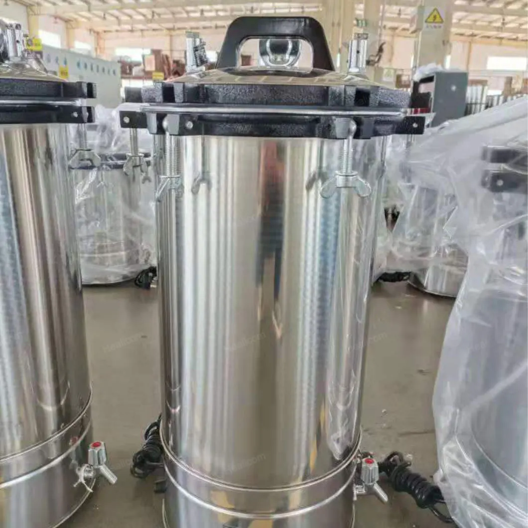 Hot Sale 18L 24L 30L Factory Direct Portable Pressure Steam Autoclave Sterlizer