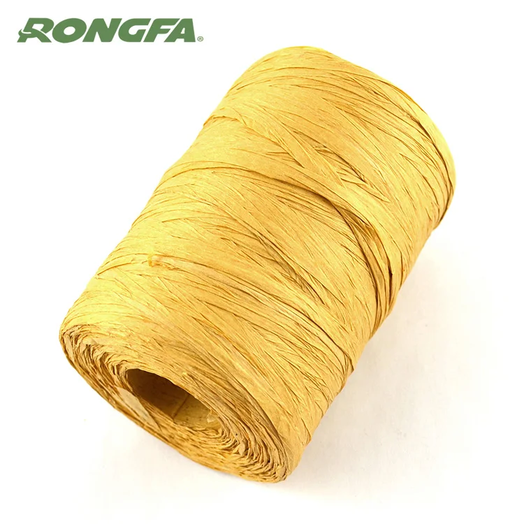 Rafia Rope Large 100 M Biodegradable Natural Colored Raffia Rope - Paper Tie Raffia