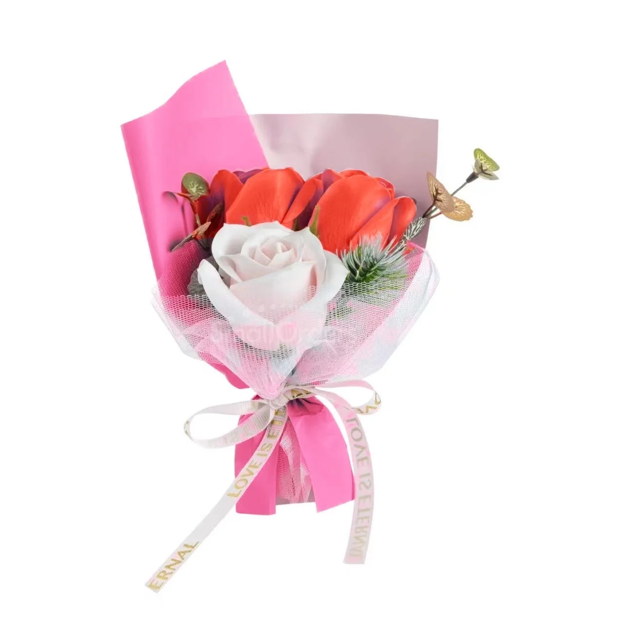Promotional Wedding Birthday Valentine's Day Gift Set Preserved New Flowers for Women Party Supplies